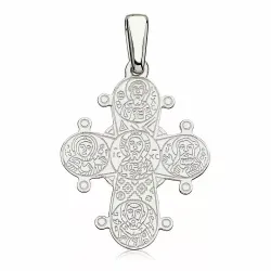 17 x 20 mm dagmarkors i sølv - Amoré