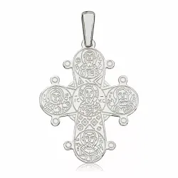 21 x 25 mm dagmarkors i sølv - Amoré