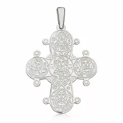 25 x 30 mm dagmarkors i sølv - Amoré