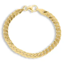 BNH panserarmbånd i 8 karat 18,5 cm x 5,3 mm