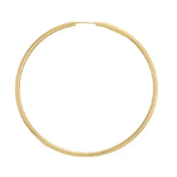 1/2 par BNH creol øredobber i 14 karat gull