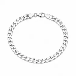 BNH panserarmbånd i sølv 21 cm x 6,0 mm