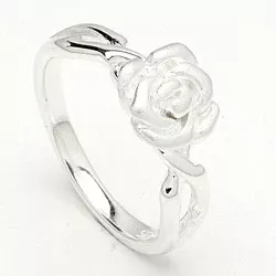 Rose ring i sølv