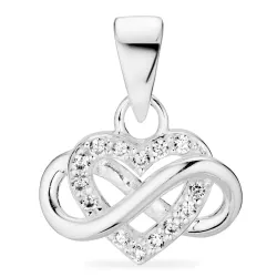 infinity zirkon anheng i sølv
