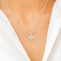 infinity zirkon anheng i sølv