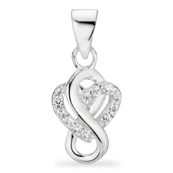 infinity zirkon anheng i sølv