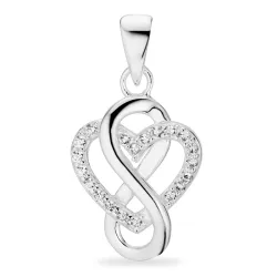 infinity zirkon anheng i sølv