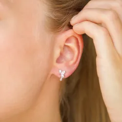 kule øredobber i sølv - Bubbly Pure