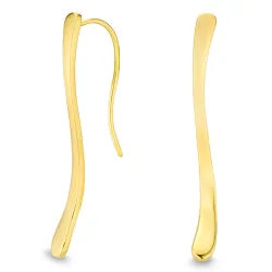 øredobber i forgylt sølv