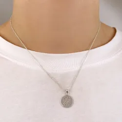 Vannmannen stjernetegnet anheng i sølv