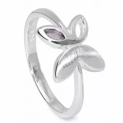 sommerfugl ring i sølv