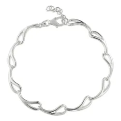 armbånd i sølv  x 5,8 mm