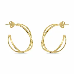 halvcreol i forgylt sølv