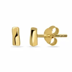 ørestikker i forgylt sølv