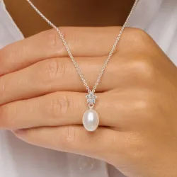 perle anheng i sølv