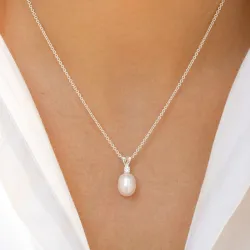 perle anheng i sølv