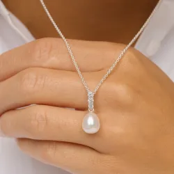 perle anheng i sølv