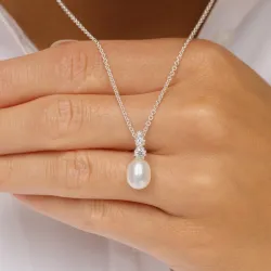 perle anheng i sølv