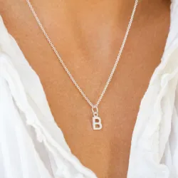 bokstav b anheng i sølv - My Letter