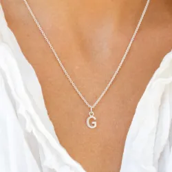 bokstav g anheng i sølv - My Letter