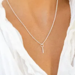 bokstav i anheng i sølv - My Letter