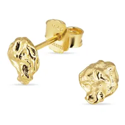 ørestikker i forgylt sølv - Lumé Etched