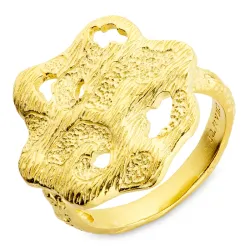 ring i forgylt messing - Eliné