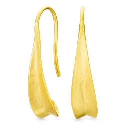 øredobber i forgylt messing - Eliné