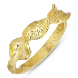 ring i forgylt messing - Eliné