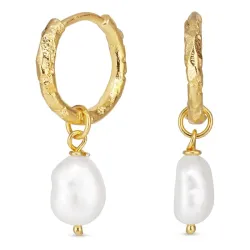 perle creol i forgylt messing - Eliné