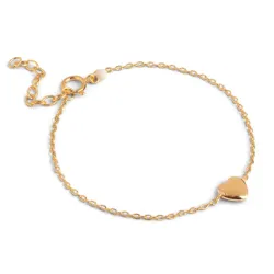 Enamel Amore armbånd i forgylt sølv