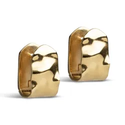 Enamel Ziva creol i forgylt sølv