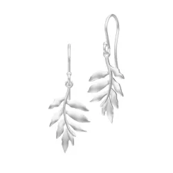 Julie Sandlau Little Tree Of Life øredobber i satengrhodinert sterlingsølv