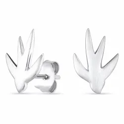 kolleksjonsprøve fugl ørestikker i rodinert sølv