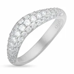 kolleksjonsprøve zirkon ring i sølv