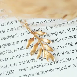 Julie Sandlau Tree of Life anheng i forgylt sølv